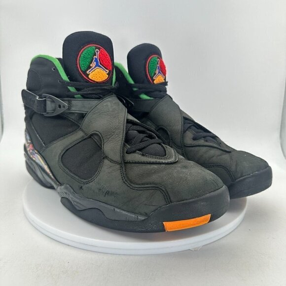 xNike Air Jordan 8 VIII Retro Men Size 13 305381-004 Tinker Air Raid Jungle Shoe - Picture 4 of 14